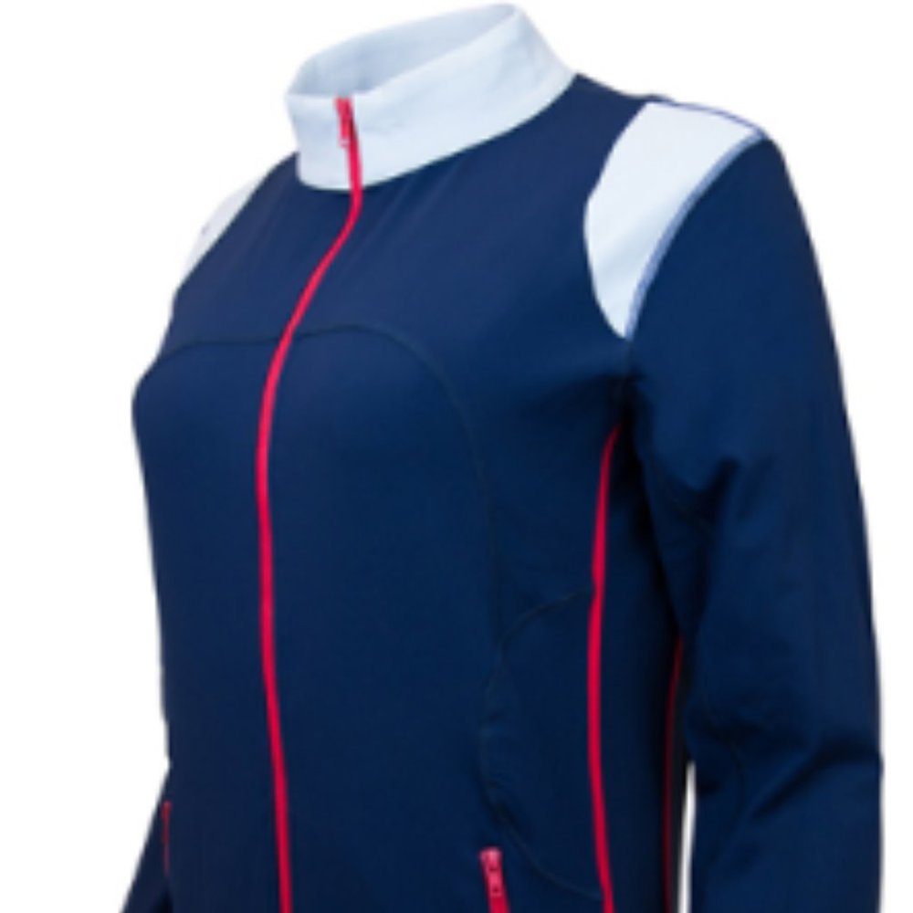 New England Patriots Full Zip Athletic Yoga Jacket - Brand New! - 50% Off MSRP